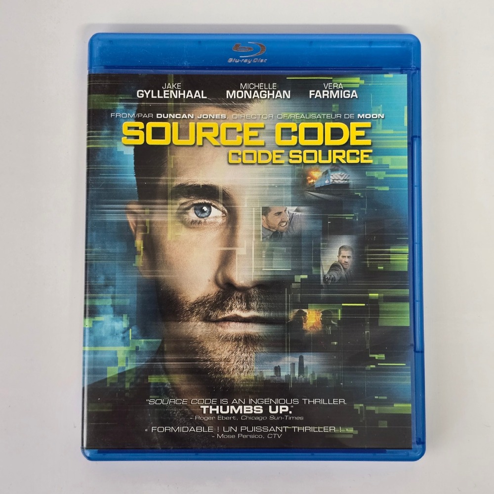Source Code Blu-ray Jake Gyllenhaal Sci-Fi‎ Thriller Movie Summit